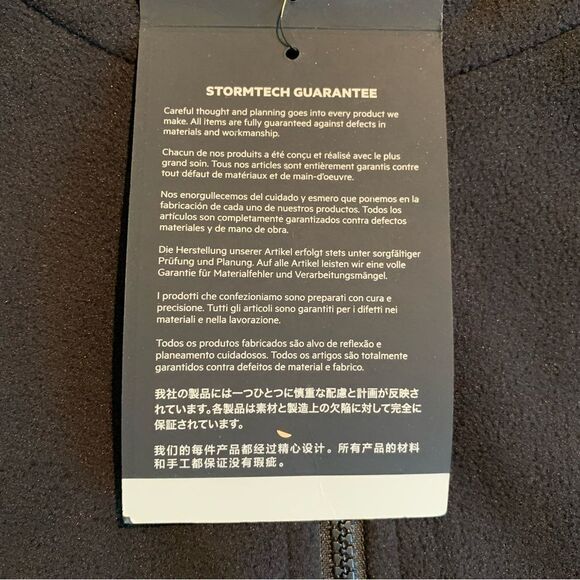 Stormtech Men’s Nitro Microfleece NFX-1 Winter Warm Jacket Size Large NWT - Picture 9 of 12